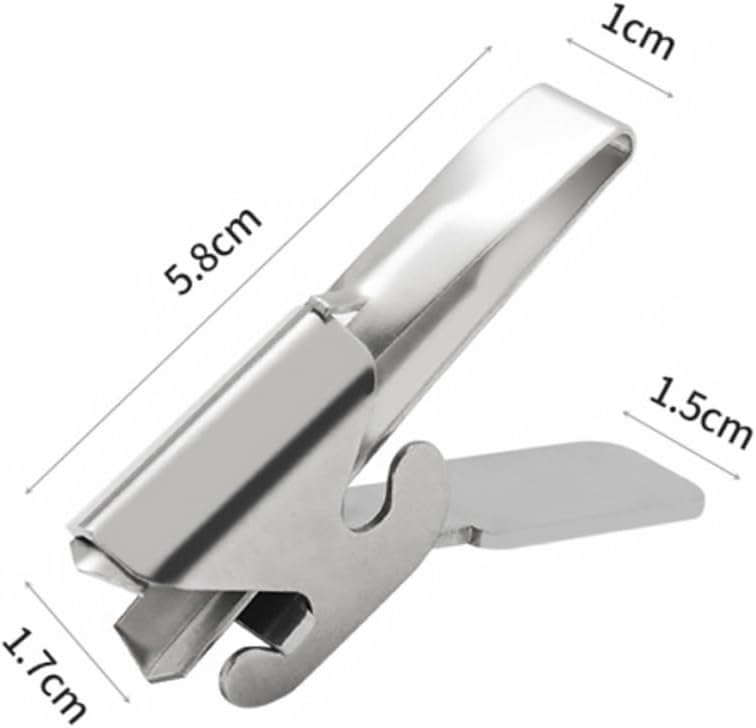 3Pcs Stainless Steel Nut Sheller Clip with Long Handle for Nuts image 3