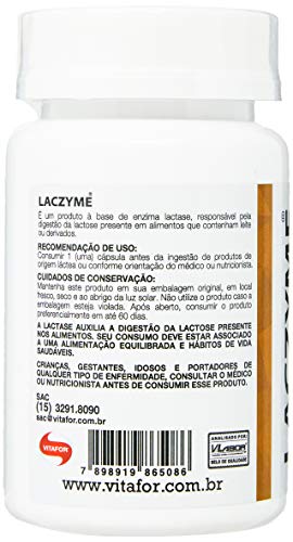 Laczyme, Vitafor, 60 Cápsulas