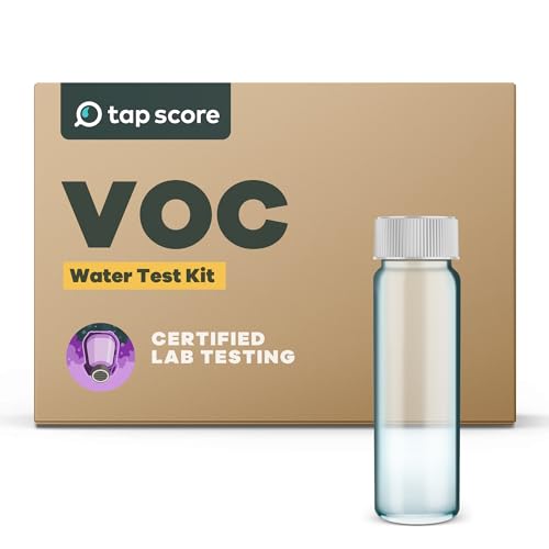 Image of Tap Score Total Trihalomethanes and VOC Water Test Kit | Specialized EPA Certified Drinking Water Labs | #1 Best Home Water Test 2021-24 NYT Wirecutter | 100% Unbiased