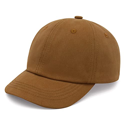 Toddler Baseball Cap Baby Ball Cap Baby Baseball Hat Baby Baseball Cap Infant Baseball Cap Boy Baby Cap Baby Trucker Hat Brown #TOP9