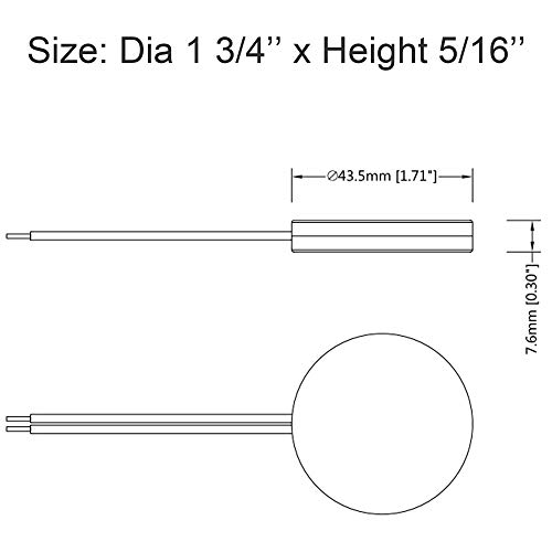 image for Facon Panel Touch Dimmer Switch, 12Volt / 24Volt DC, Use with LED Ligh