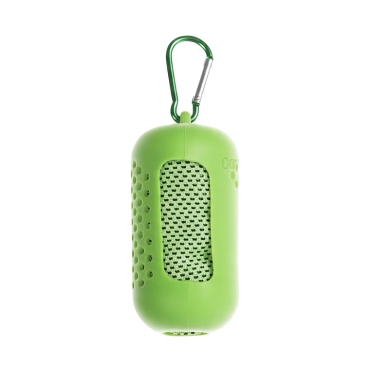 carl vinson®Sports Towel Quick Dry Ice Feel Towel with Silicone Case for Gym Yoga Running-image-41