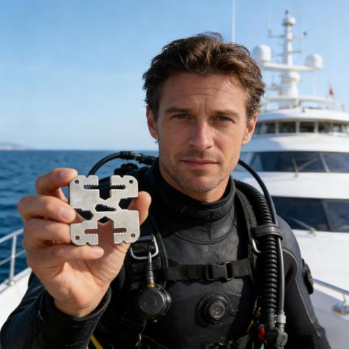 Accesorios de buceo duraderos con fijación de acero inoxidable 2