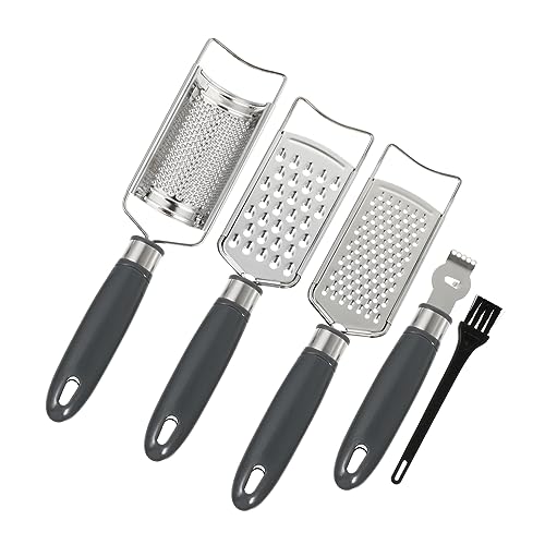 Rallador multifunción para cocina gris fácil de usar miniatura 1