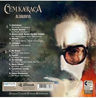 Cem Karaca - Alamanya (Analog Kayıt) - LP 33 Devir Plak - Görsel 2