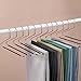 24 Jobar Slacks Hangers Open Ended Pants Easy Slide Organizers, BONUS 2 PACK!