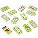 US Toy Assorted Insect Bug Design Clicker Noise Makers (1 Dozen), Green, 1-Pack of 12