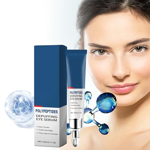PTOSYAPE Polypeptides Depuffing Eye Cream, Eyelid Lifting Cream, Awaken Peptide Lifting Eye Gel, Peptide Depuffing Eye Serum, Moisturizing, Reducing Fine Lines, Suitable for Man and Woman - Image 4