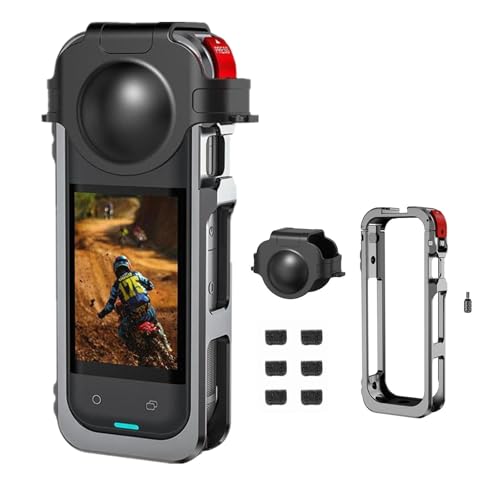 for Insta360 X5 p ی색rbgP[W VRYveN^[t A~jEیP[WP[X ~ JŒی J gP[W For Insta360 X5ANZT[ hȕt fBe VLOG rfIp