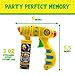 Toysery Party Streamer - Ultimate Spray String for Kids Christmas Party. Elevate Your Celebrations with Crazy Fun! Comes with 24 Spray String in Can (3oz) & 4 Streamer Shooter Guns