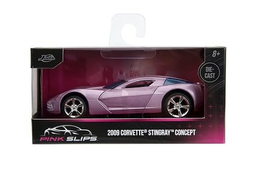 Jada Pink Slips 1:32 Chevy Corvette Stingray 2009 miniatura 7