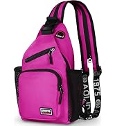 Geestock Crossbody Sling Bag Backpack for Men & Women, Convertible Shoulder Bag Waterproof Chest ...