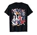 Cute American Goose Chill The 4th Out, 4th of July Patriotic T-Shirt