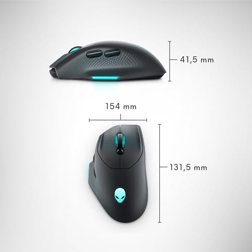 Alienware Wireless Gaming Mouse - AW620M - Mouse gaming - Immagine 9