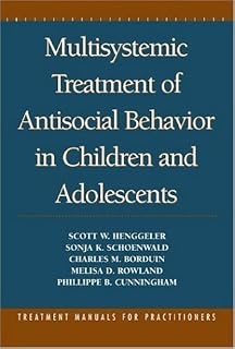 Multisystemic Treatment Antisocial Behavior Adolescents