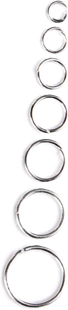 STOBOK 3pcs Jewelry Making Kit Open Jump Rings Silver Jump Ring for Charm Bracelets Necklace Making