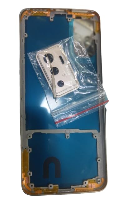 Image of INCREDIBLEINDIA Full Body housing Back Glass Panel (with Ring, Camera Lens, Key,Panel) for Vivo Y75 4G (V2117) (Gold)