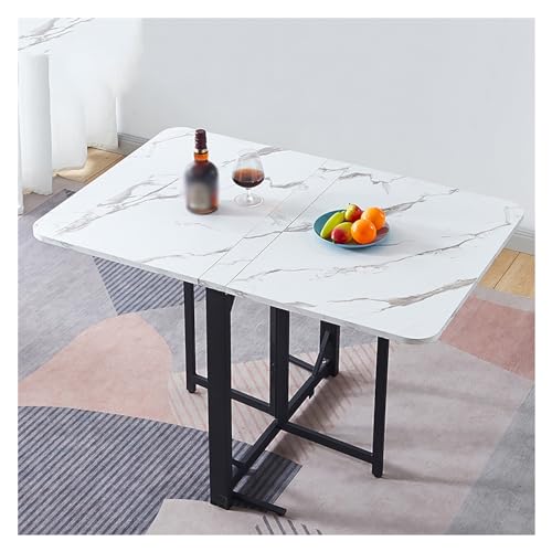 Table de cuisine pliable en bois massif noble