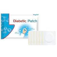 Diabetes Patch, Blutzucker senken, Acupoint Sticker, Verringert Hoch Blutzucker Pflaster, für Diabetiker geeignet, stabilen Blutzuckers auf natürliche, auf die Regulierung der Durchblutung, 6pc