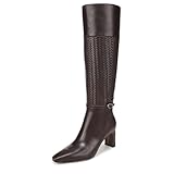 Sam Edelman Women's Sylvia Knee High Boot, Cafe Noir, 8...