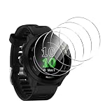 Anoowkoa 4 Pezzi Pellicola Protettiva per Garmin Forerunner 55 Vetro Temperato Pellicola Schermo Intero Trasparente Compatibile con Garmin Forerunner 55