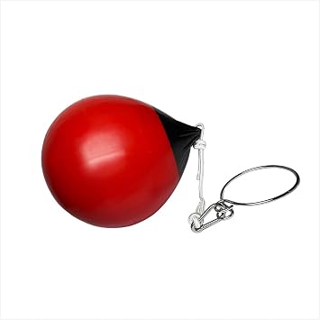 Marine City Buoy Balls Inflatable Heavy Duty Marine Grade PVC Marker Buoys 12 Inches Diameter Spherical Boat Mooring Buoys Anchoring Rafting Marking Fishing 1 Set