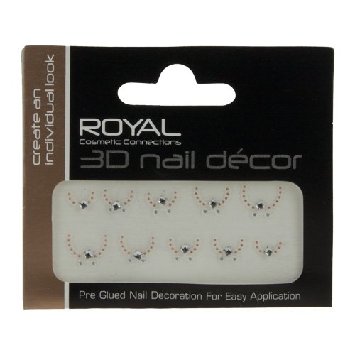 Royal Naklejki 3D Nail Art Sticker - 001
