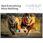 KOORUI 27 Inch 4K Monitor Computer UHD(3840 * 2160) IPS Display, 99% sRGB, 95% DCI-P3, 1.07 Billion Colors, Freesync & G-sync, Displayport & 2X HDMI, VESA 100 * 100mm, Tilt -5 to 20°, Audio Out (N07) - Image 3