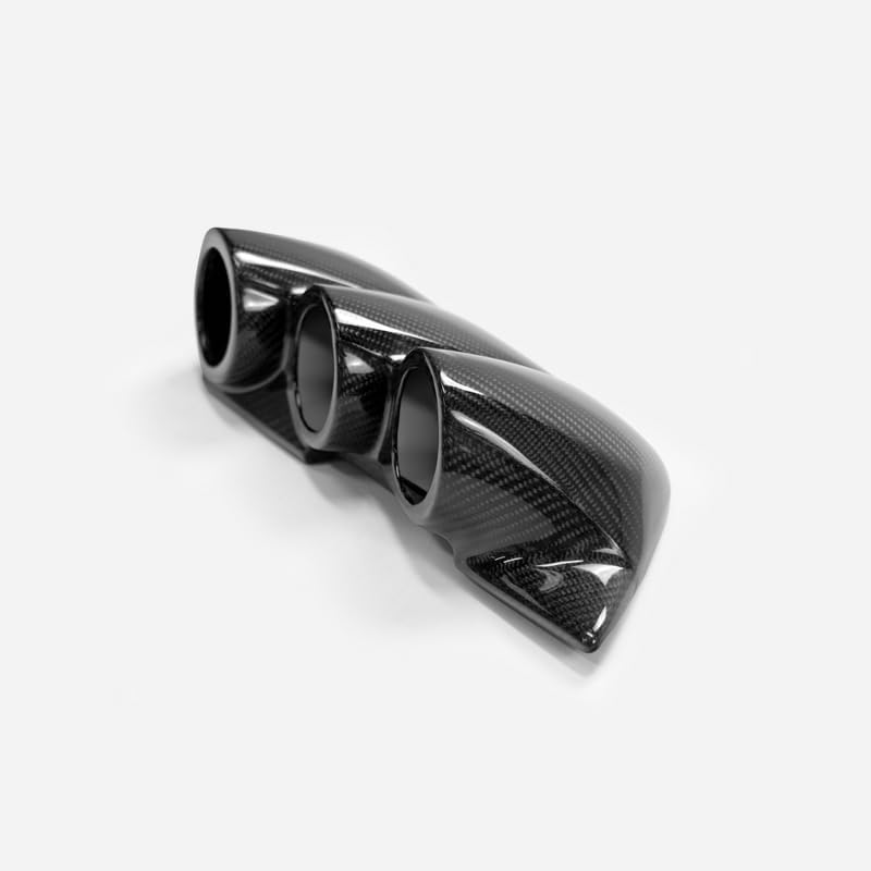 for CRZ ZF1 LHD 10-16 JDM Style Carbon Fiber Dash Mount Triple Gauge Pod (60mm)