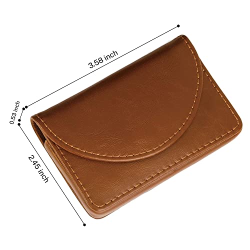 MaxGear Business Card Holder Case for Men or Women3