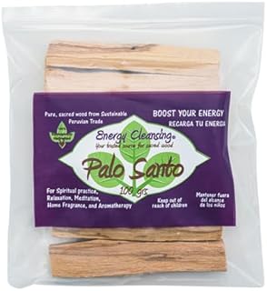 100 GMS Plus, Natural Resin, Kiln-Dried Palo Santo (Holy Wood) from Peru, Incense Smudge Sticks, Wild Harvested, 100% Natural and Sustainable