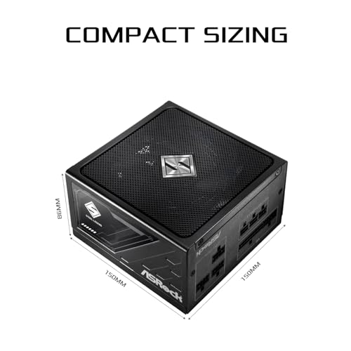 Image of ASRock Steel Legend 650W Power Supply ATX 3.1 PCle iCOOL Full Modular 10 Years Warranty 135 mm FDB Fan SL-650G 80 Plus Gold Cybenetics Platinum Japanese Capacitor 5V Boost