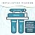 Ultima 4-Stage Water-Filter System with 50 GPD Reverse-Osmosis Membrane and FPT Connect Post Filter