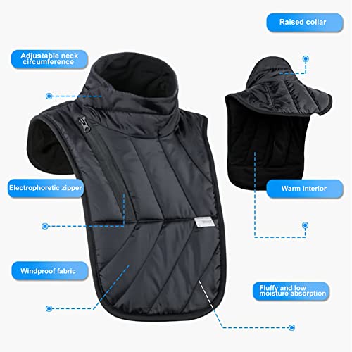PHEZEN Motorcycle Neck Warmer, Winter Cycling Neck Cover Chest Windproof and Keep Warm for Men Women Outdoor Type 1