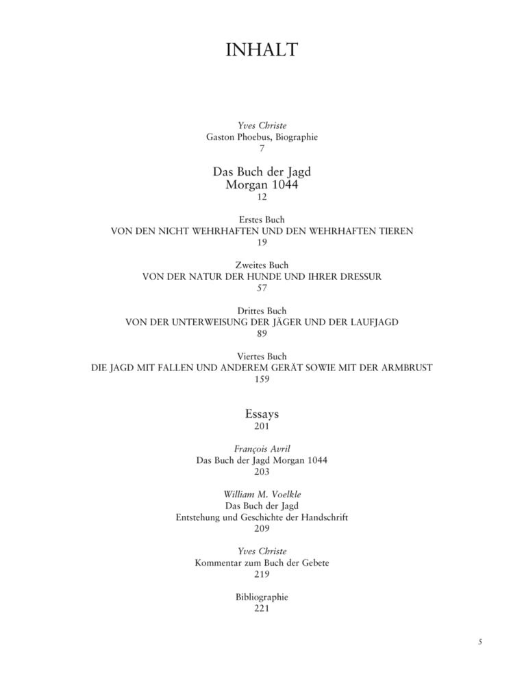 Das Buch der Jagd