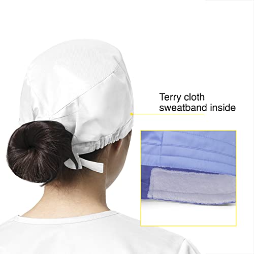 Wink WonderWORK Scrubs for Unisex Tie Back Scrub Cap