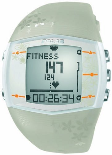 Polar FT40 Women's Heart Rate Monitor Watch (Beige)