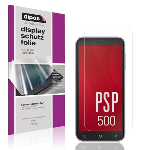 dipos 4x Film protection écran pour Peaq PSP 500
