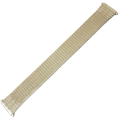 Speidel USA 18-22MM Silver NOS Old Stock Ultra Thin Tapered Watch Band Strap
