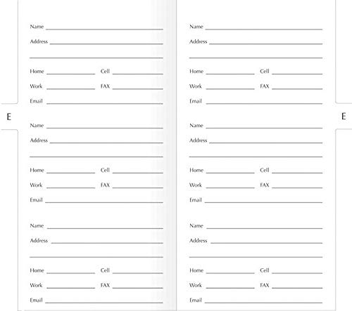 Lang Companies, A Quiet Evening Pocket Address Book - Thumbnail 3