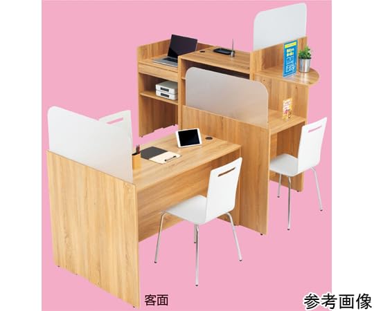 Amazon | 店研創意 木製ローカウンター H70cm W90cm エクリュ 61-427