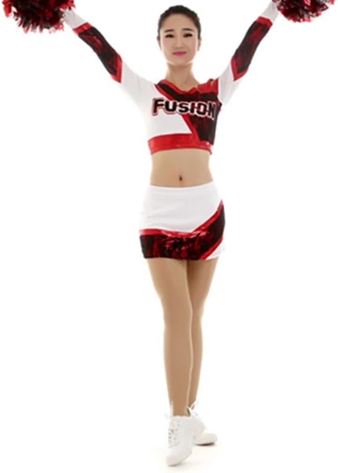 Cheerleader Costume Uniform Women's Girls' Kids Skirt Spandex High Elasticity Handmade Competition Dance