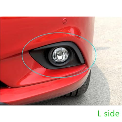 Rejilla de luz antiniebla con panel protector compatible con Mazda 6 4