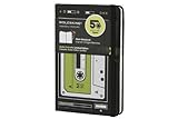 Moleskine Audio Cassette Limited Edition Notebook, Pocket, Plain, Black, Hard Cover (3.5 x 5.5)