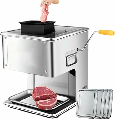 Cortadora de carne eléctrica acero inoxidable 850 W