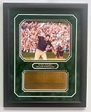 Scottie Scheffler 2025 PGA Champion 8x10 Photo after final putt plaque with an engraved 4 day scorecard nameplate (Black)
