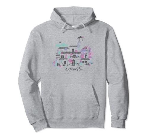 Disney Encanto hoodie pour enfant et adulte avec le logo maison fleurie