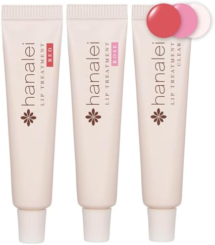 Hanalei Hydrating Lip Treatment Balm – Multi Tint, Travel 3-Pack 5ml x3
