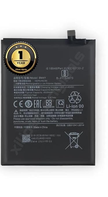 Image of BM4Y Battery for Redmi Poco F3 / K40 / K40 Pro / K40 Pro+ Battery with 1 Year Warranty**** (Y221)