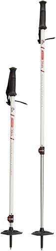 MSR DynaLock Trail - Bastones de 2 secciones Alumunium, color blanco, 31.5-55.1 in